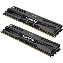 Модуль памяти Patriot DIMM DDR3 VIPER3 16Gb KIT (8GbX2) 1600MHz CL9 [PV316G160C9K] Black